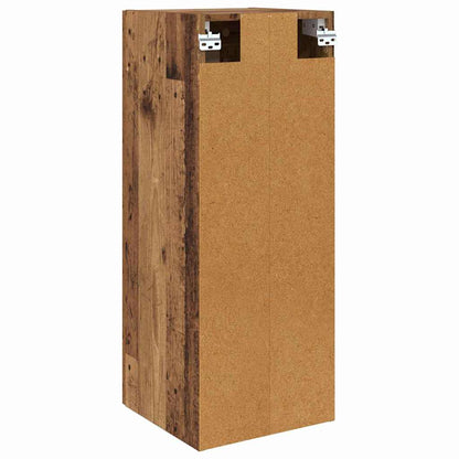 Wandschrank Altholz 34,5 x 34 x 90 cm Holzwerkstoff