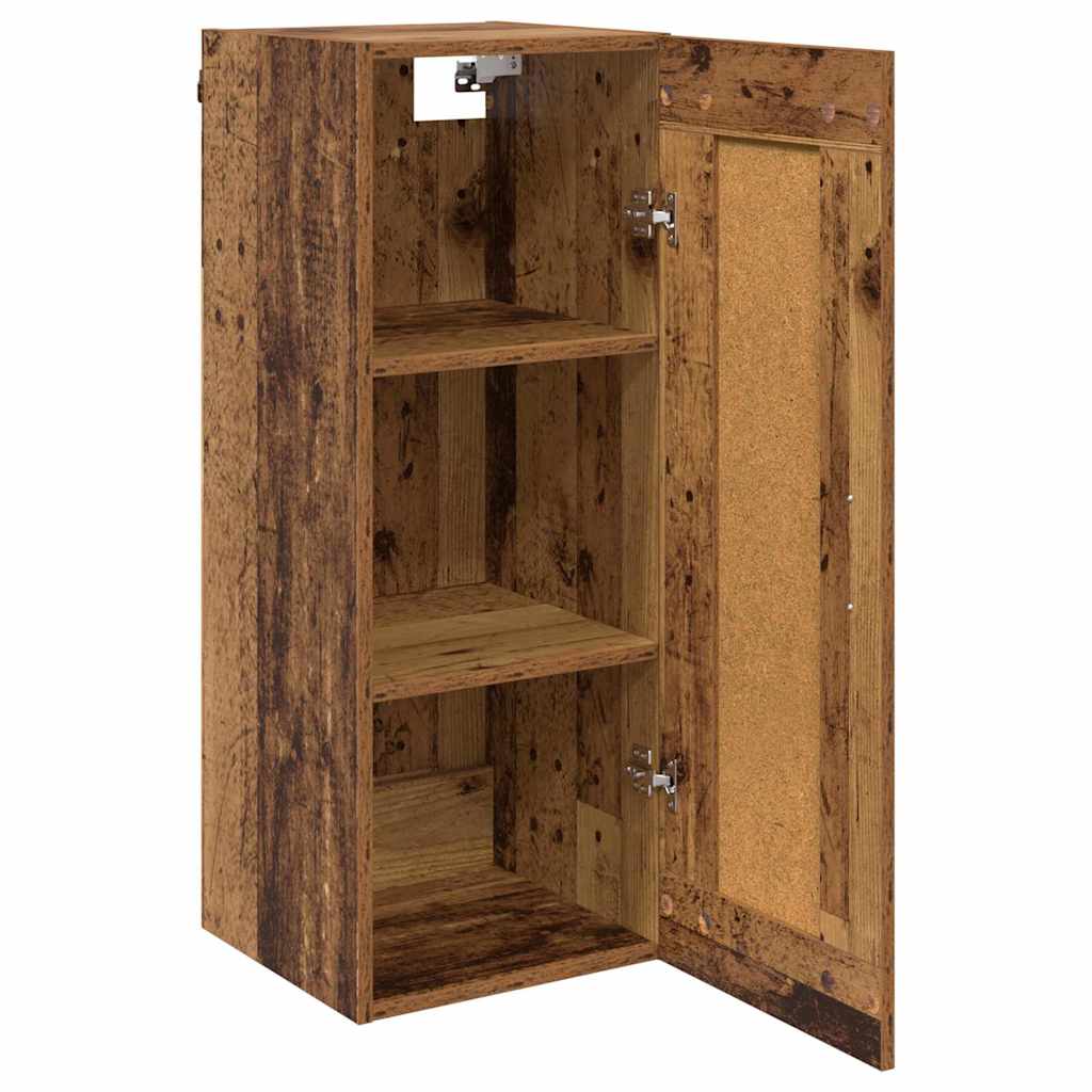 Wandschrank Altholz 34,5 x 34 x 90 cm Holzwerkstoff