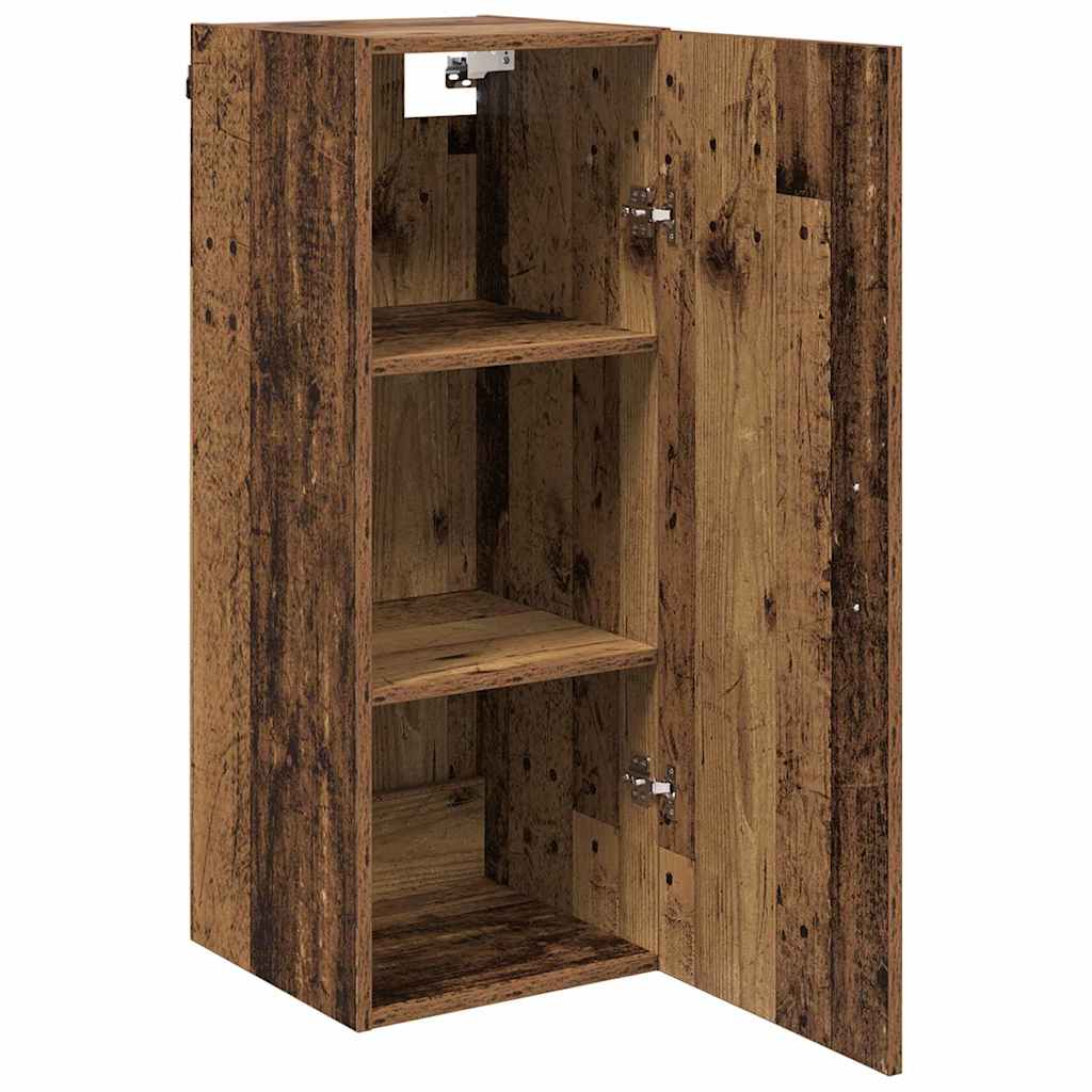Wandschrank Altholz 34,5 x 34 x 90 cm Holzwerkstoff