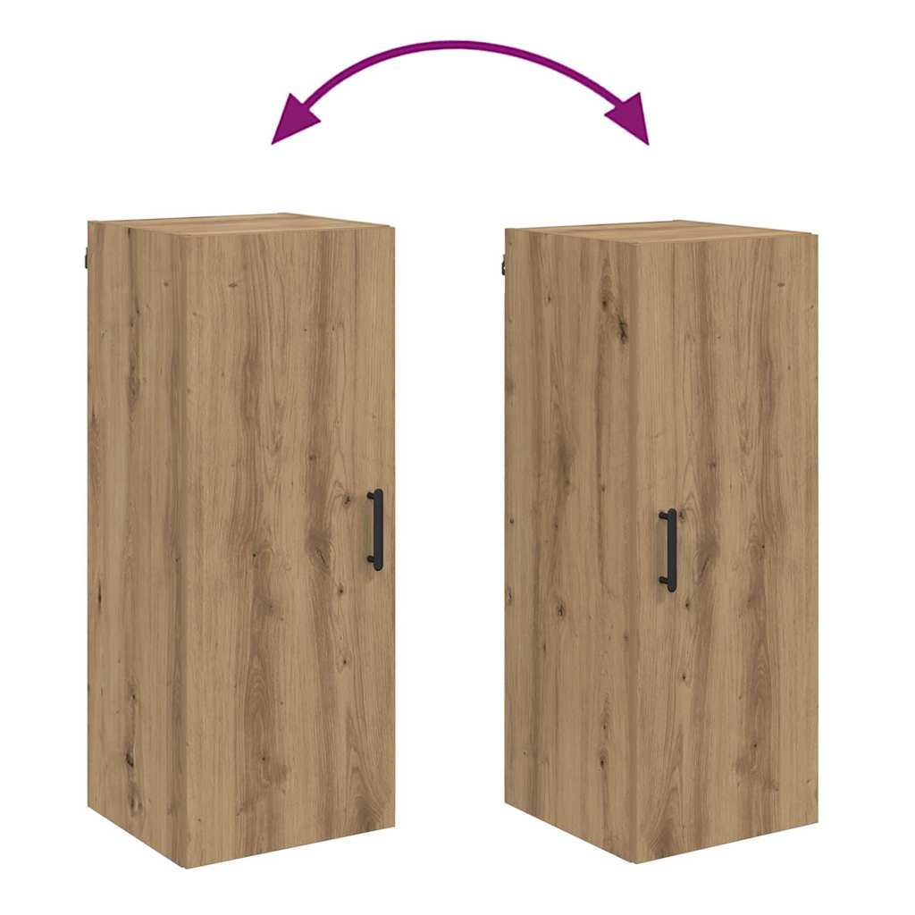 Wandschrank Artisan-Eiche 34,5 x 34 x 90 cm Holzwerkstoff