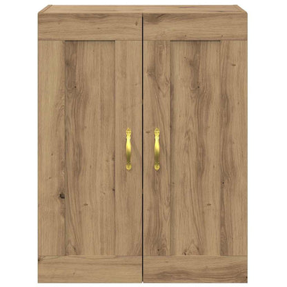 Wandschrank Artisan-Eiche 69,5 x 34 x 90 cm Holzwerkstoff