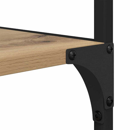 Bücherregal Artisan-Eiche 50 x 33 x 188,5 cm Holzwerkstoff