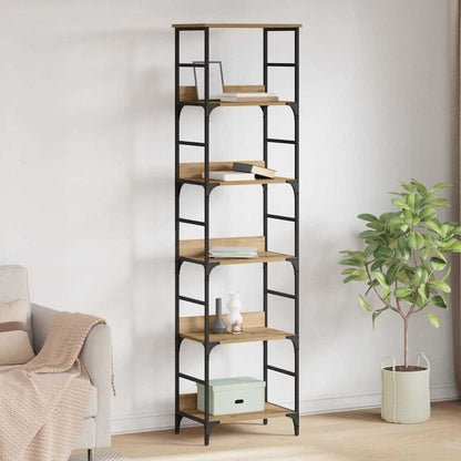 Bücherregal Artisan-Eiche 50 x 33 x 188,5 cm Holzwerkstoff