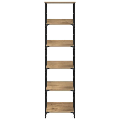Bücherregal Artisan-Eiche 50 x 33 x 188,5 cm Holzwerkstoff