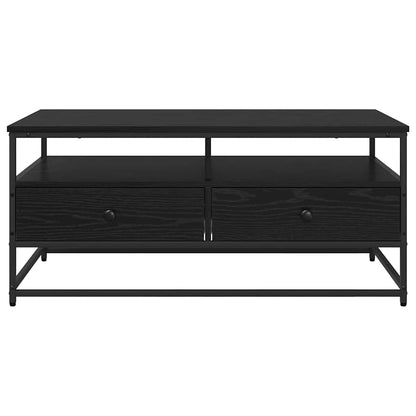 Couchtisch Schwarz Eichen-Optik 100 x 51 x 45 cm Holzwerkstoff