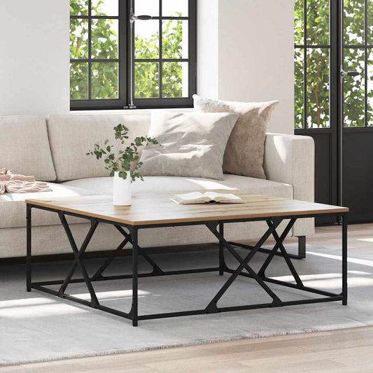 Couchtisch Artisan-Eiche 100 x 100 x 40 cm Holzwerkstoff