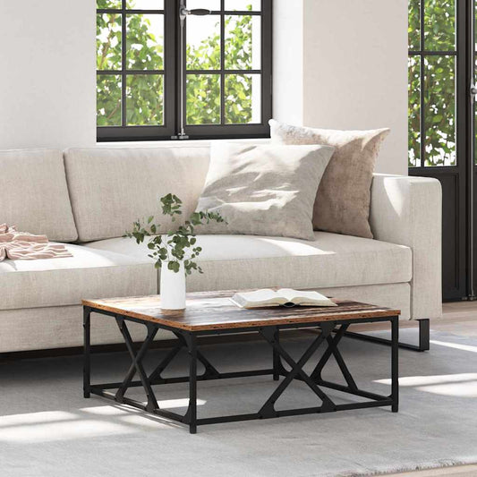 Couchtisch Altholz 70 x 70 x 30 cm Holzwerkstoff