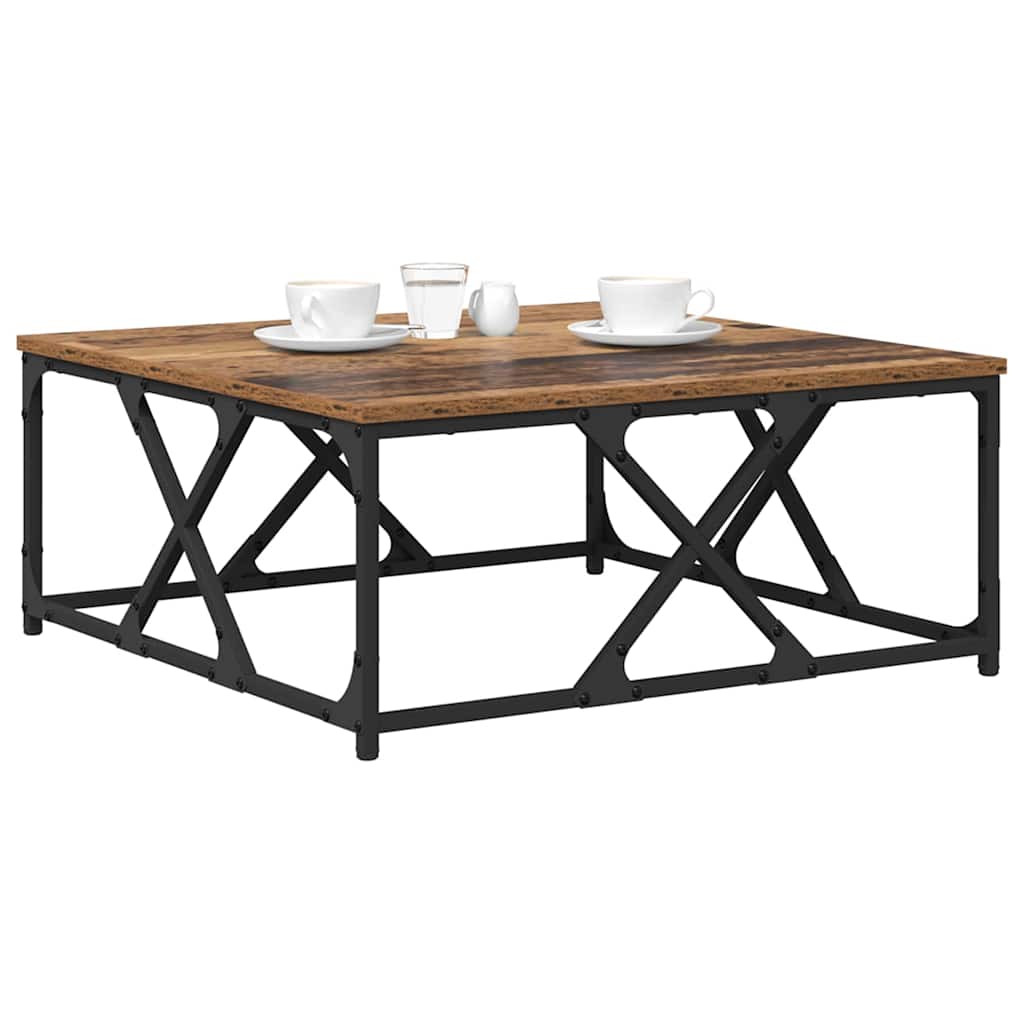 Couchtisch Altholz 70 x 70 x 30 cm Holzwerkstoff