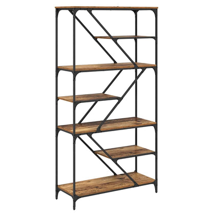 Bücherregal Altholz 91 x 36 x 176 cm Holzwerkstoff