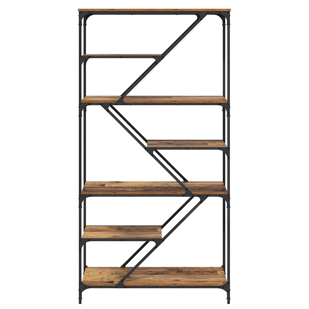 Bücherregal Altholz 91 x 36 x 176 cm Holzwerkstoff