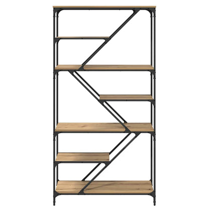 Bücherregal Artisan-Eiche 91 x 36 x 176 cm Holzwerkstoff