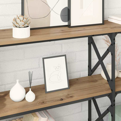 Konsolentisch Artisan-Eiche 156 x 28 x 80,5 cm Holzwerkstoff