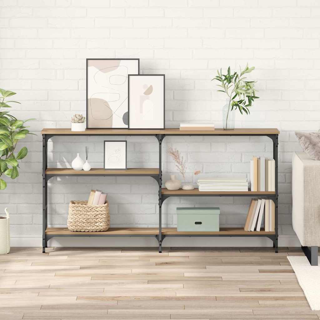 Konsolentisch Artisan-Eiche 150 x 29 x 76,5 cm Holzwerkstoff