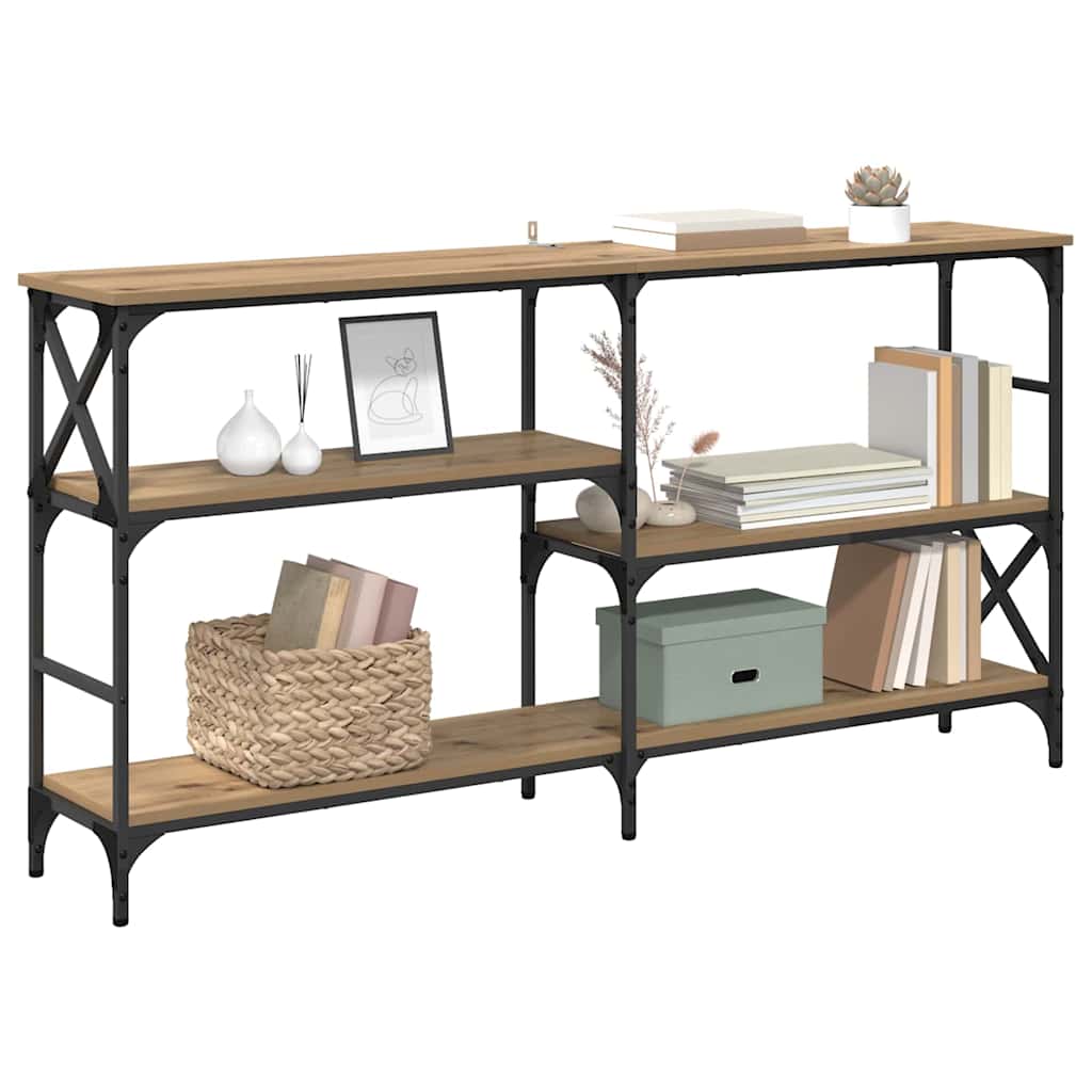 Konsolentisch Artisan-Eiche 150 x 29 x 76,5 cm Holzwerkstoff