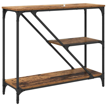 Konsolentisch Altholz 88,5 x 30 x 75 cm Holzwerkstoff
