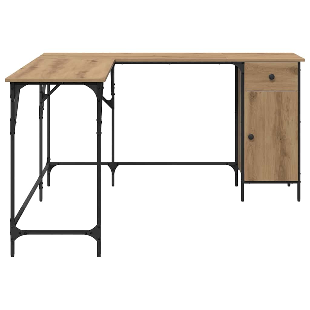 Schreibtisch Artisan-Eiche 141 x 141 x 75 cm Holzwerkstoff