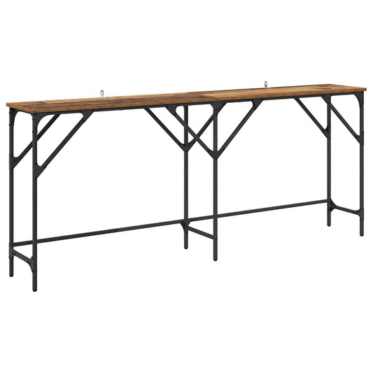 Konsolentisch Altholz 180 x 30 x 75 cm Holzwerkstoff