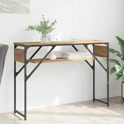 Konsolentisch Artisan-Eiche 105x30x75cm Holzwerkstoff