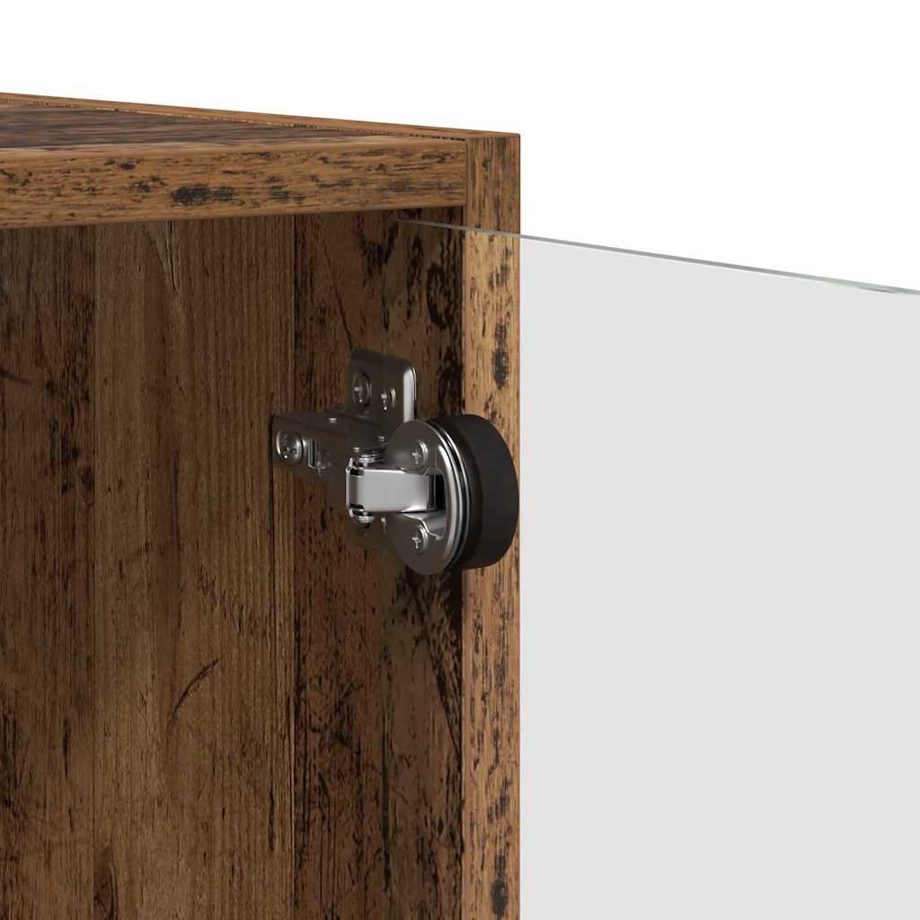 Wandschrank Wandmontiert Altholz 68 x 37 x 35 cm Holzwerkstoff