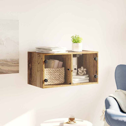 Wandschrank Wandmontiert Altholz 68 x 37 x 35 cm Holzwerkstoff