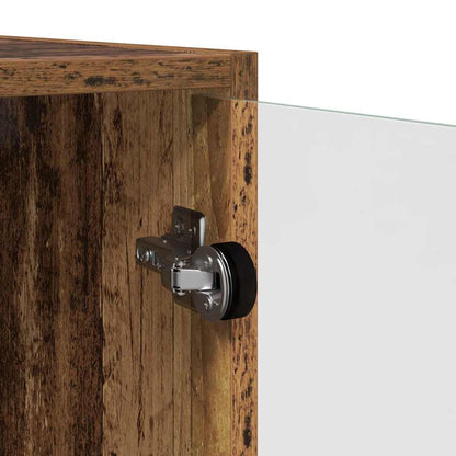 Wandschrank Wandmontiert Altholz 102 x 37 x 35 cm Holzwerkstoff