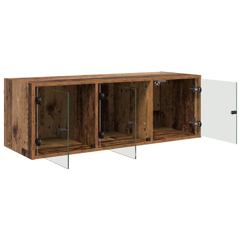 Wandschrank Wandmontiert Altholz 102 x 37 x 35 cm Holzwerkstoff