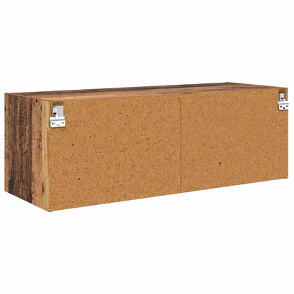 Wandschrank Wandmontiert Altholz 102 x 37 x 35 cm Holzwerkstoff