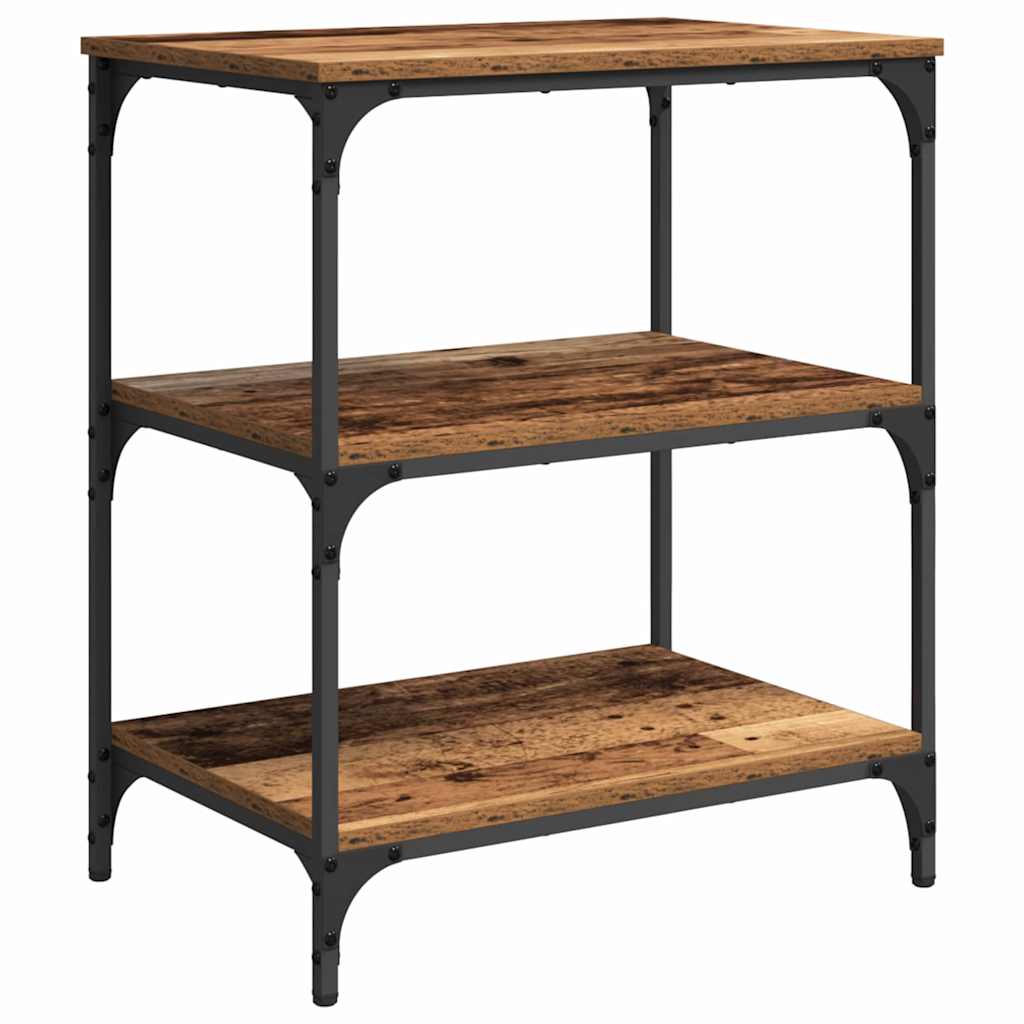 Küchentrolley Altholz 60 x 41 x 76 cm Holzwerkstoff