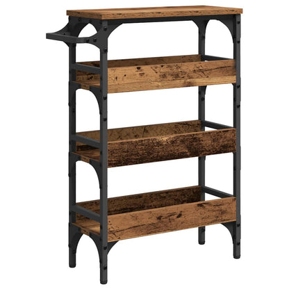 Küchentrolley Altholz 53 x 20 x 76 cm Holzwerkstoff