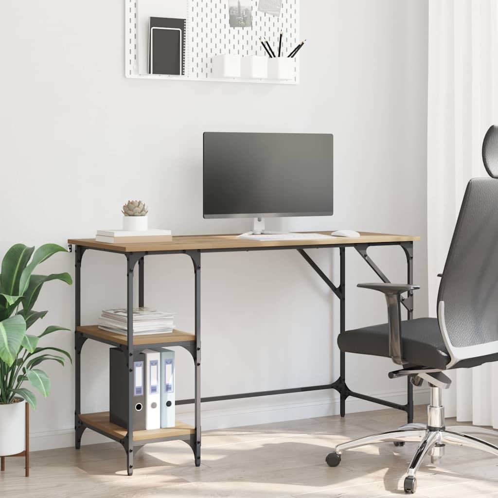 Schreibtisch Artisan-Eiche 120 x 50 x 75 cm Holzwerkstoff