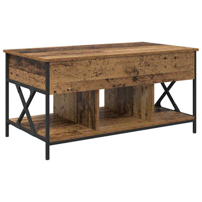 Couchtisch Altholz 100 x 55 x 48,5 cm Holzwerkstoff