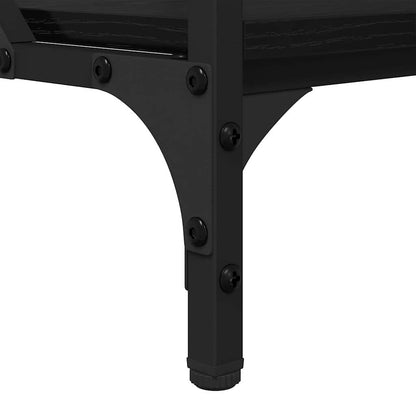 Couchtisch Schwarz Eichen-Optik 100 x 50 x 50 cm Holzwerkstoff