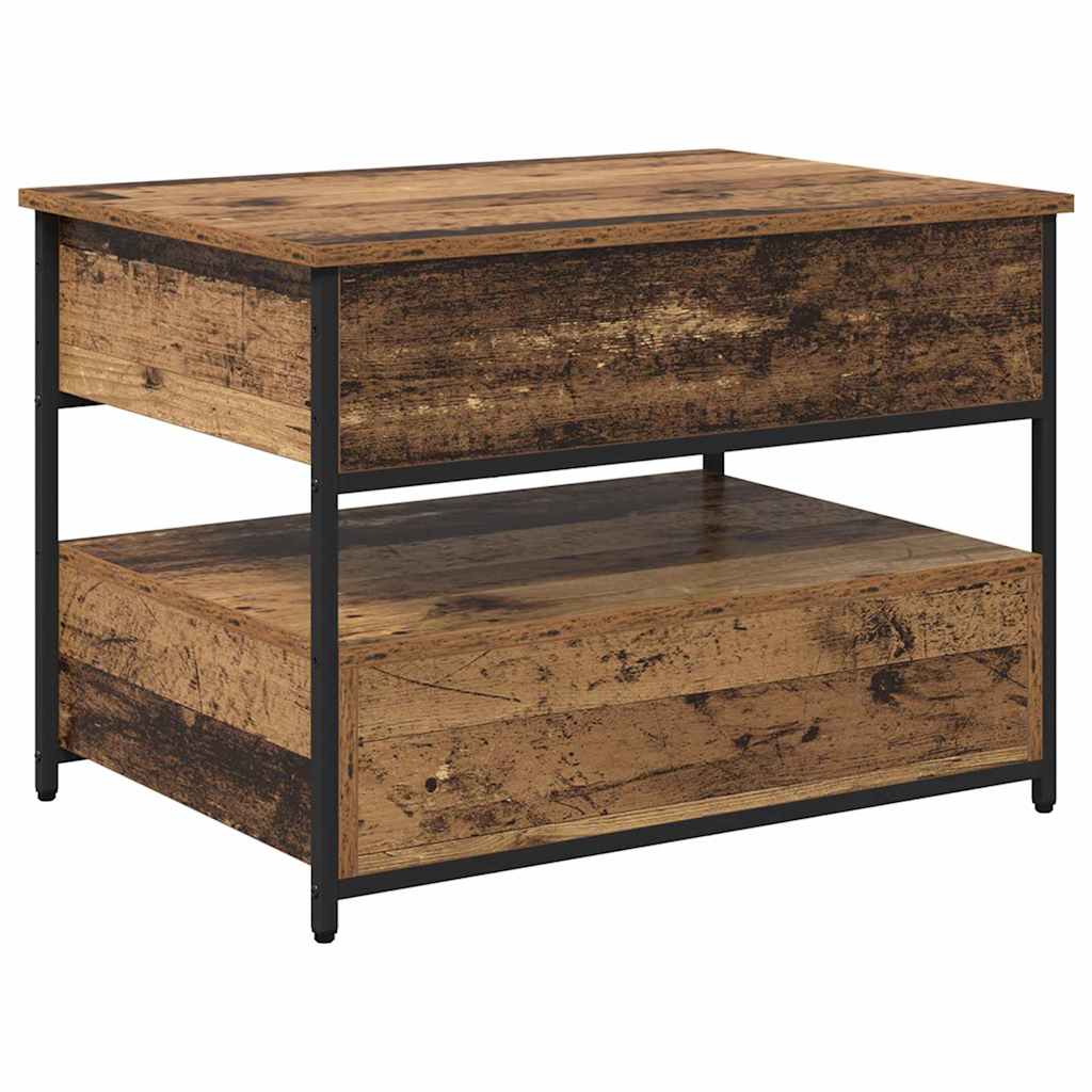 Couchtisch Altholz 70 x 50 x 54,5 cm Holzwerkstoff