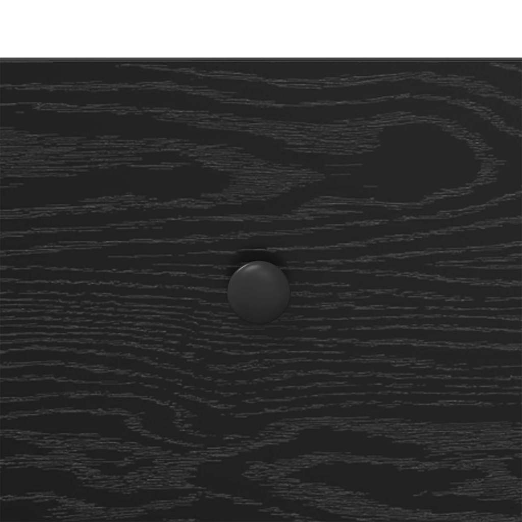 Couchtisch Schwarz Eichen-Optik 70 x 50 x 54,5 cm Holzwerkstoff