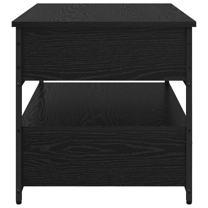 Couchtisch Schwarz Eichen-Optik 70 x 50 x 54,5 cm Holzwerkstoff