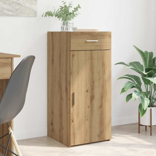 Sideboard Schwarz Eichen-Optik 42,5 x 40 x 93 cm Holzwerkstoff