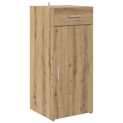 Sideboard Schwarz Eichen-Optik 42,5 x 40 x 93 cm Holzwerkstoff