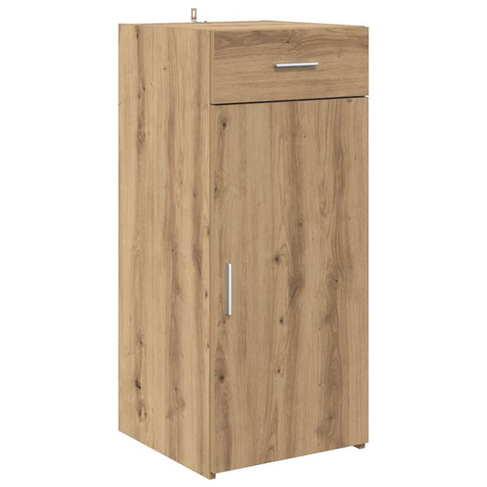 Sideboard Schwarz Eichen-Optik 42,5 x 40 x 93 cm Holzwerkstoff