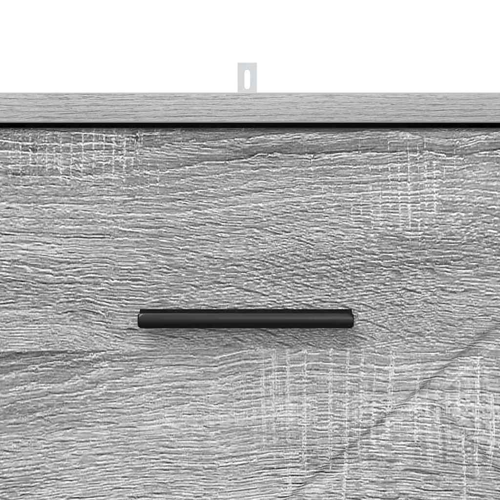 Nachttisch Grau Sonoma 38 x 38 x 66 cm Holzwerkstoff