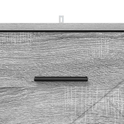 Nachttisch Grau Sonoma 38 x 38 x 66 cm Holzwerkstoff