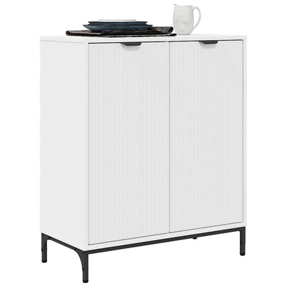 Sideboard Weiß 69,5 x 33 x 82 cm Holzwerkstoff
