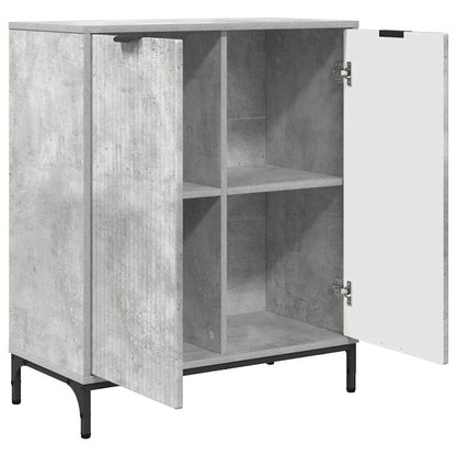 Sideboard Betongrau 69,5 x 33 x 82 cm Holzwerkstoff