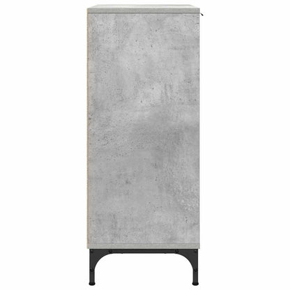 Sideboard Betongrau 69,5 x 33 x 82 cm Holzwerkstoff