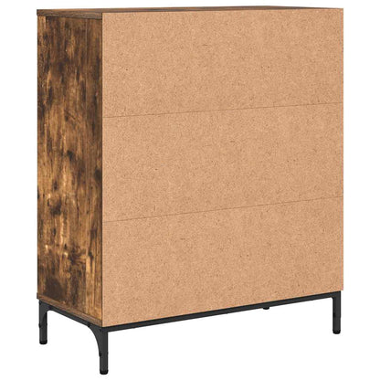 Sideboard Räuchereiche 69,5 x 33 x 82 cm Holzwerkstoff