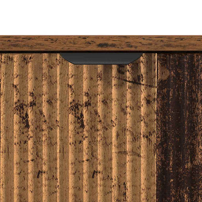 Sideboard Altholz 69,5 x 33 x 82 cm Holzwerkstoff