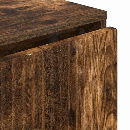 Sideboard Räuchereiche 79,5 x 33 x 82 cm Holzwerkstoff