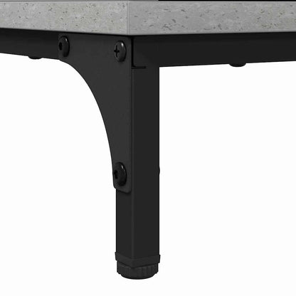 Couchtisch Betongrau 90 x 49 x 46 cm Holzwerkstoff