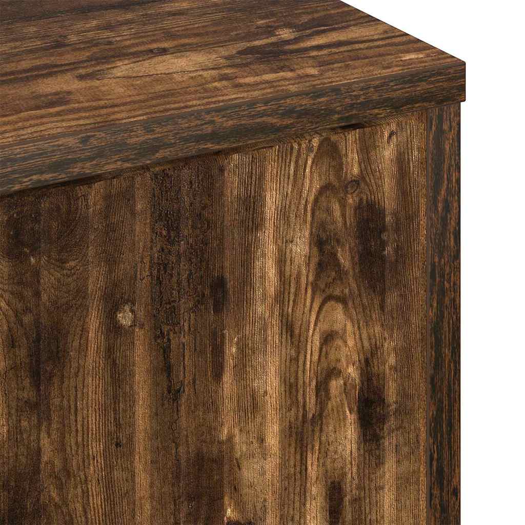 Couchtisch Räuchereiche 90 x 49 x 46 cm Holzwerkstoff