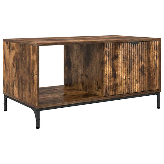 Couchtisch Räuchereiche 90 x 49 x 46 cm Holzwerkstoff