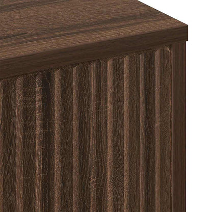 Couchtisch Braune Eiche 90 x 49 x 46 cm Holzwerkstoff
